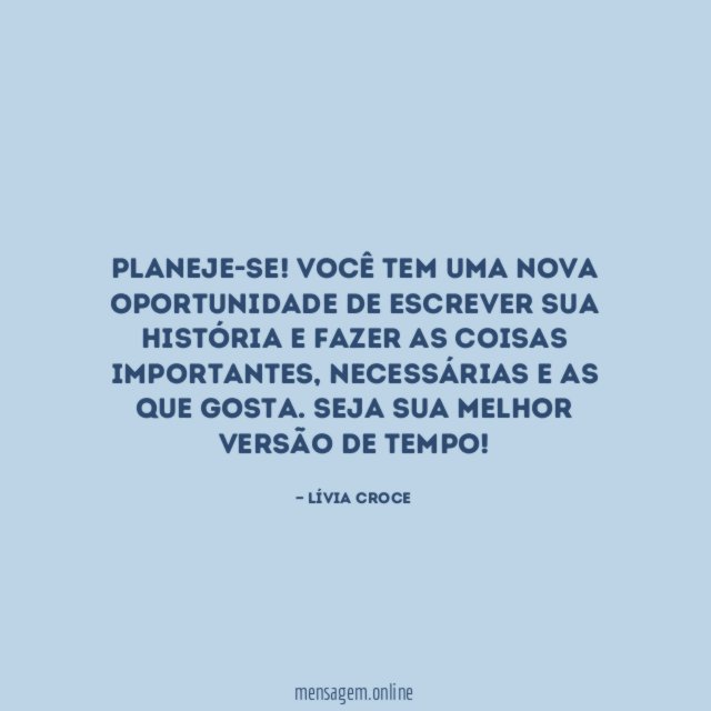 Planeje-se