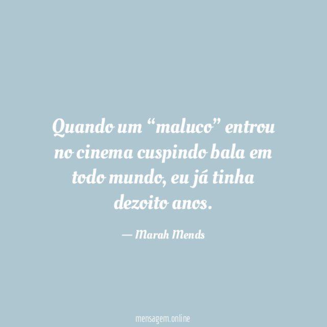 Quando um “maluco” entrou no cinema cuspindo bala em todo mundo