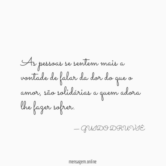 As pessoas se sentem mais a vontade de