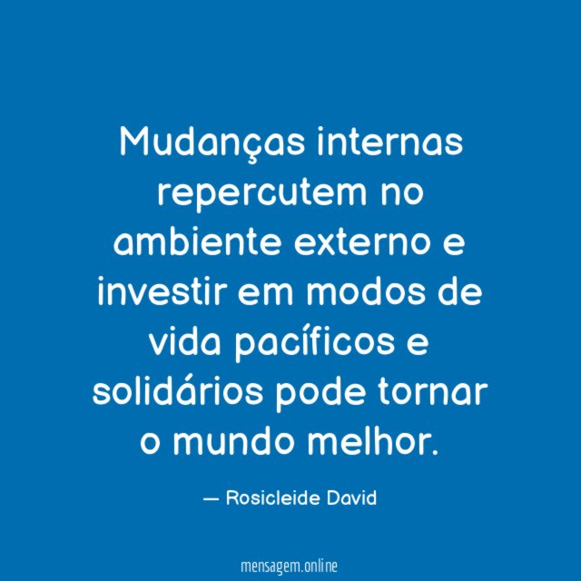 Mudanças internas repercutem no ambiente externo e investir