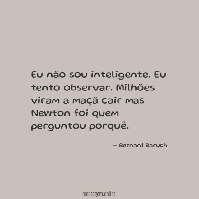 Eu não sou inteligente