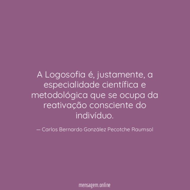 A Logosofia é