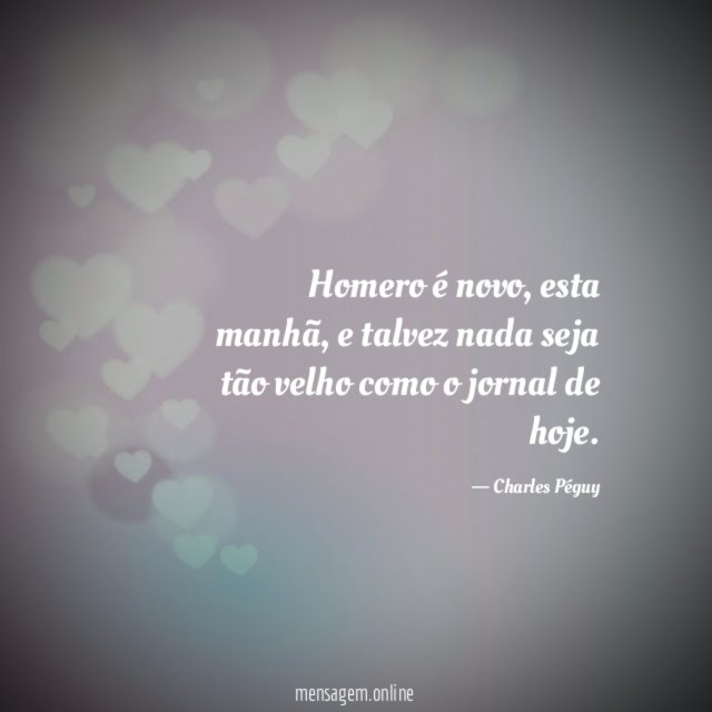 Homero é novo