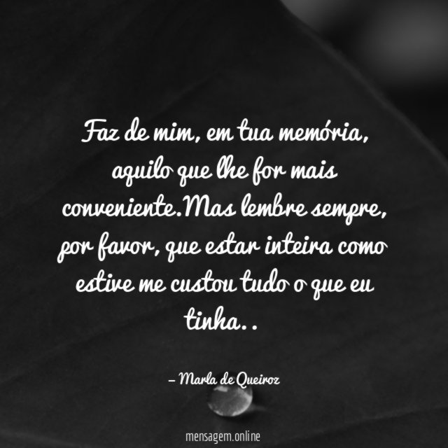 Faz de mim