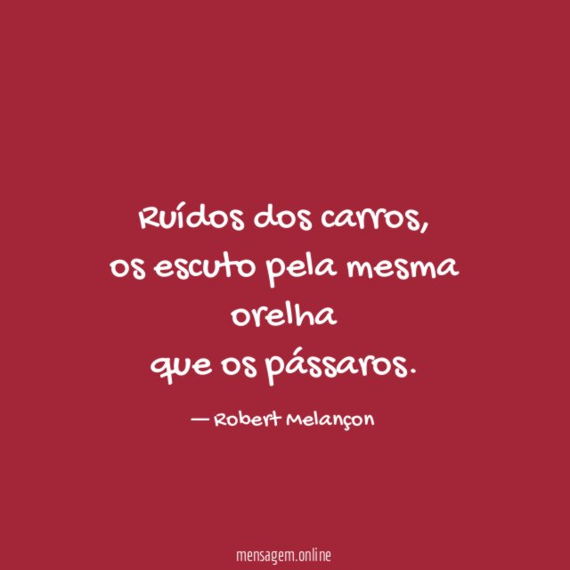 Ruídos dos carros
