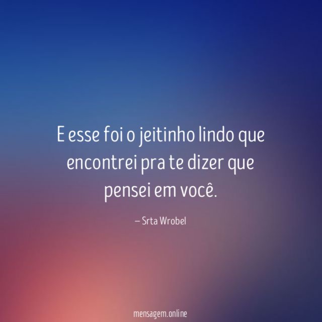 E esse foi o jeitinho lindo que encontrei pra