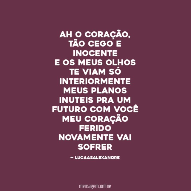 AH O CORAÇÃO