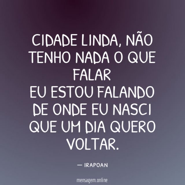CIDADE LINDA