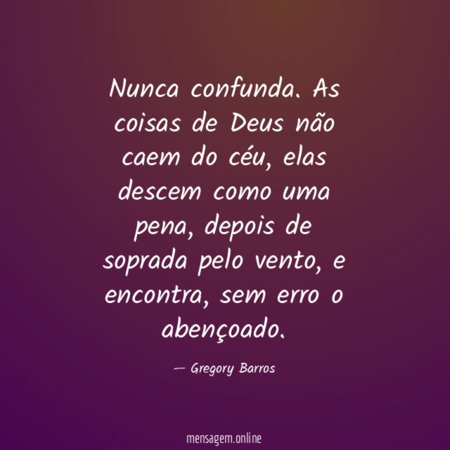 Nunca confunda