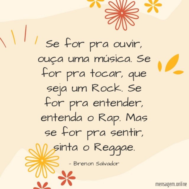 Se for pra ouvir