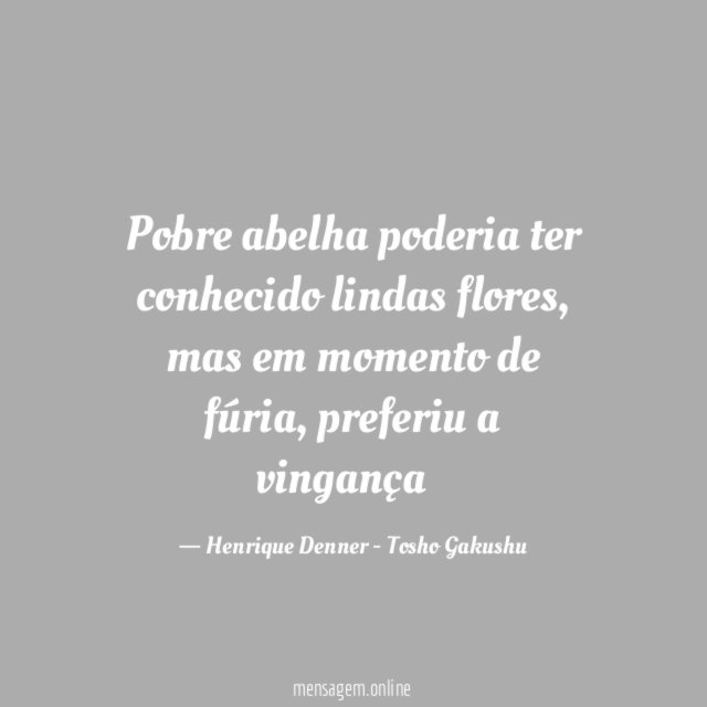 Pobre abelha poderia ter conhecido lindas flores