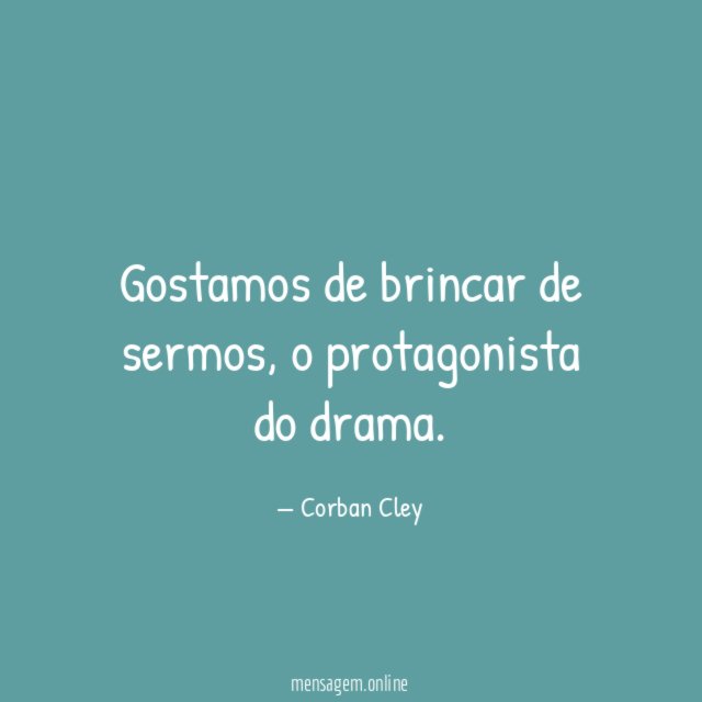 Gostamos de brincar de sermos