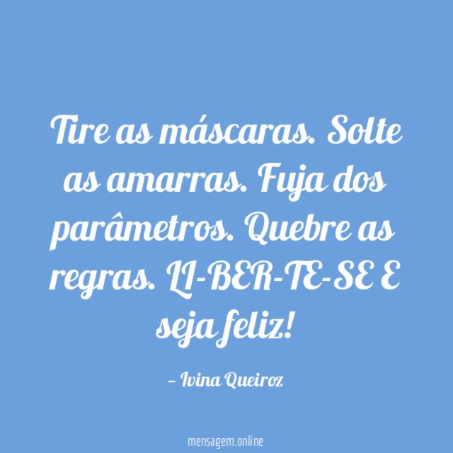 Tire as máscaras