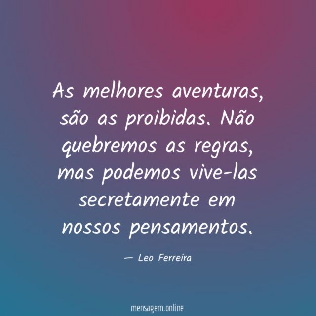 As melhores aventuras