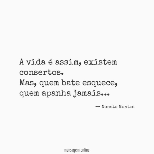 A vida é assim