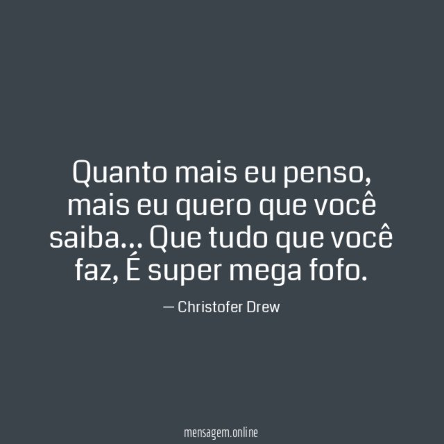 Quanto mais eu penso