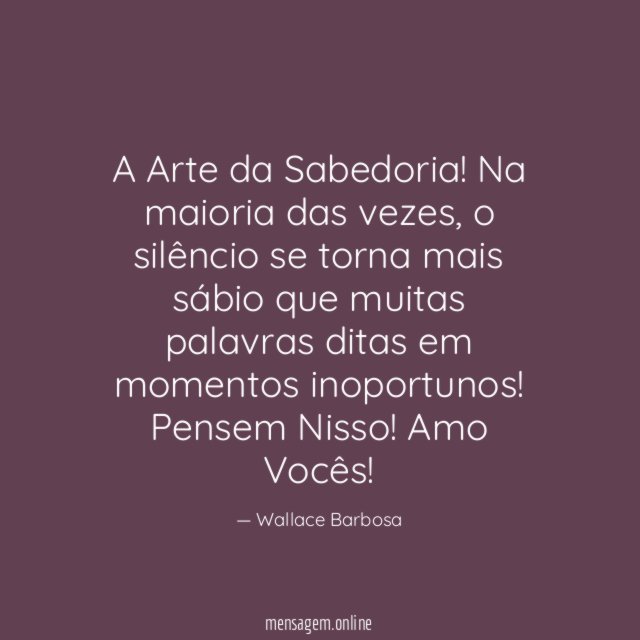 A Arte da Sabedoria