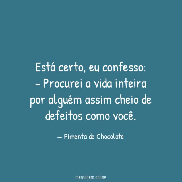 Está certo