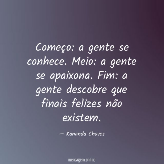 Começo