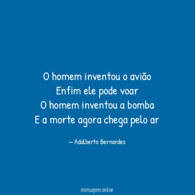 O homem inventou o avião Enfim ele pode voar