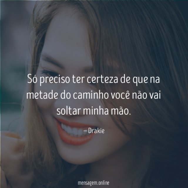 Só preciso ter certeza de que na metade