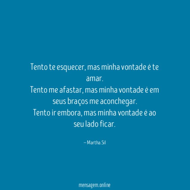 Tento te esquecer