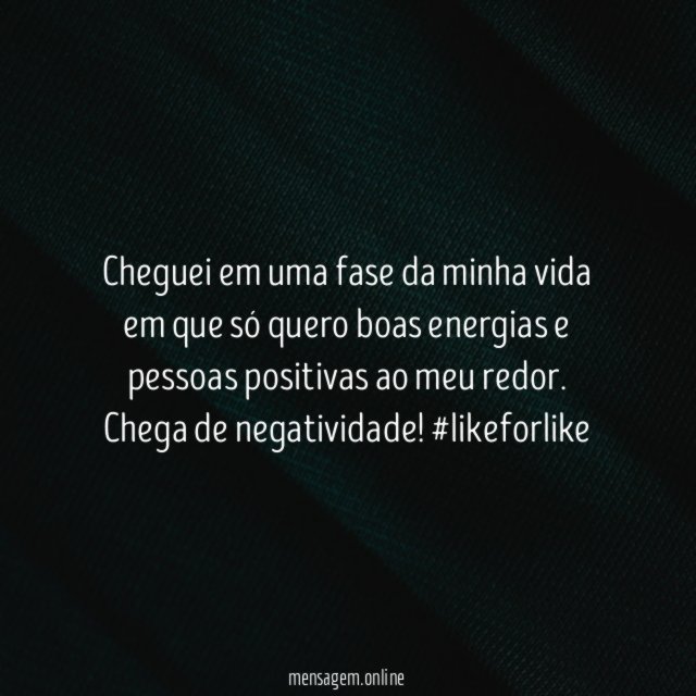 Boas energias