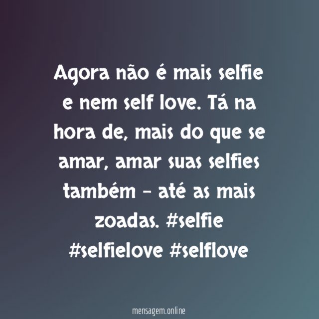 Selfie love