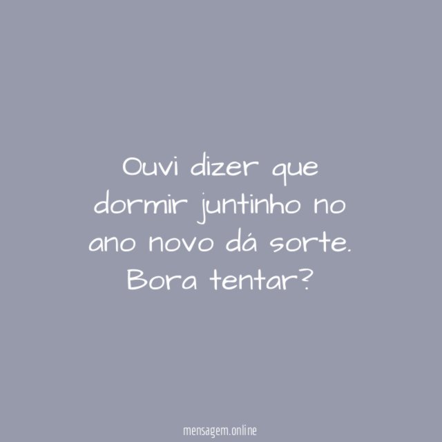 Dormir juntinho