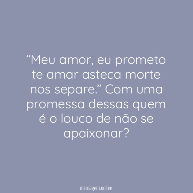 Asteca morte nos separe