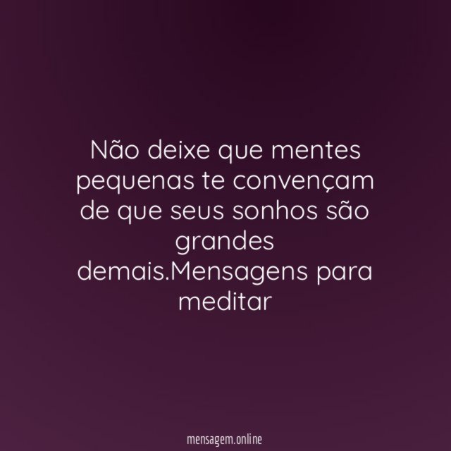Grandes sonhos