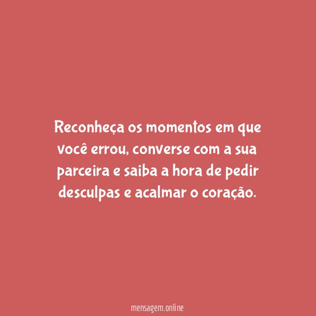 Peça desculpas