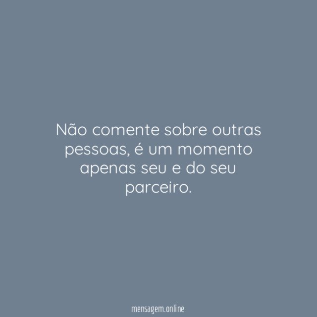 Um momento de vocês