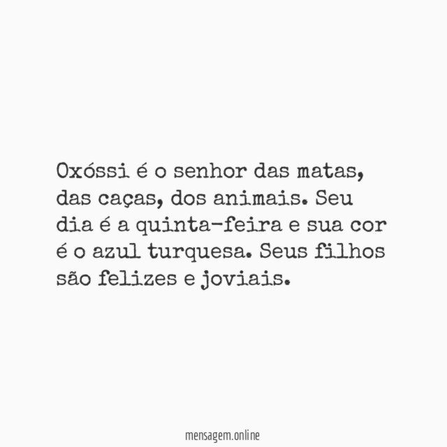 Oxóssi
