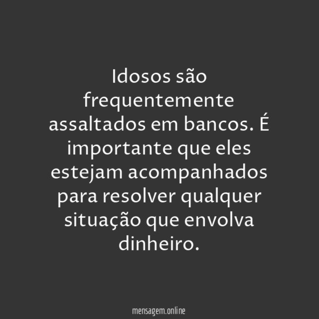 Ida ao banco