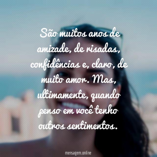Muitos sentimentos