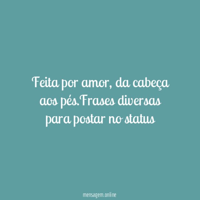 Um corpo de amor