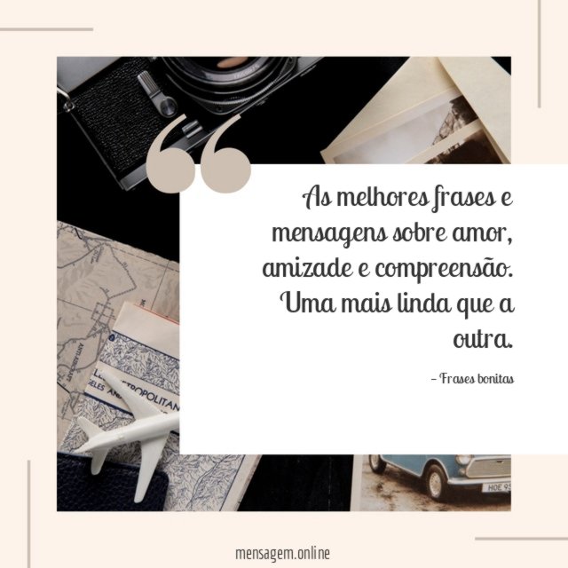 Amor, Felicidade e Compreensão
