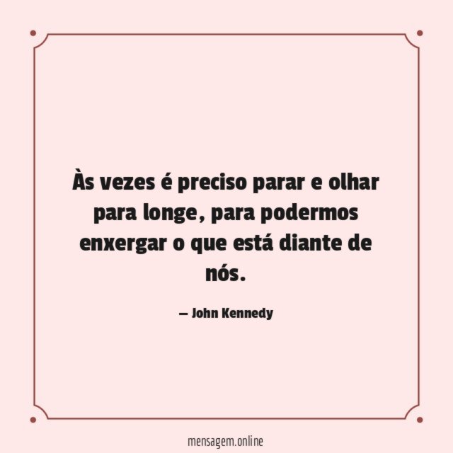 Olhar para longe