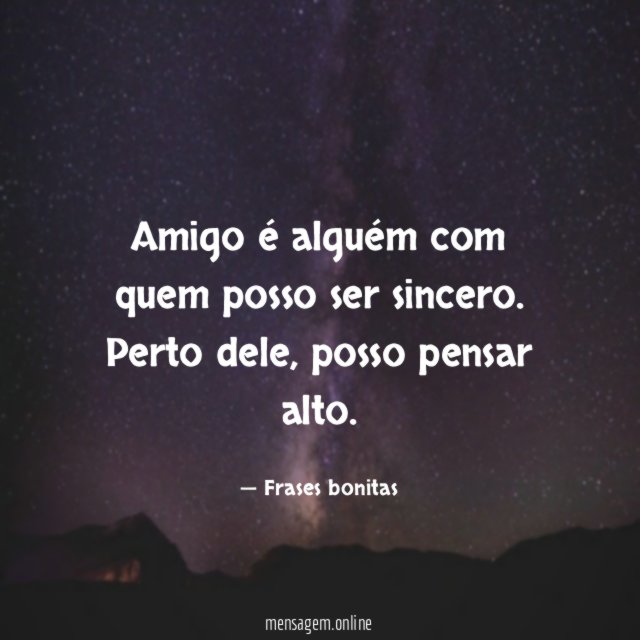 Sinceridade