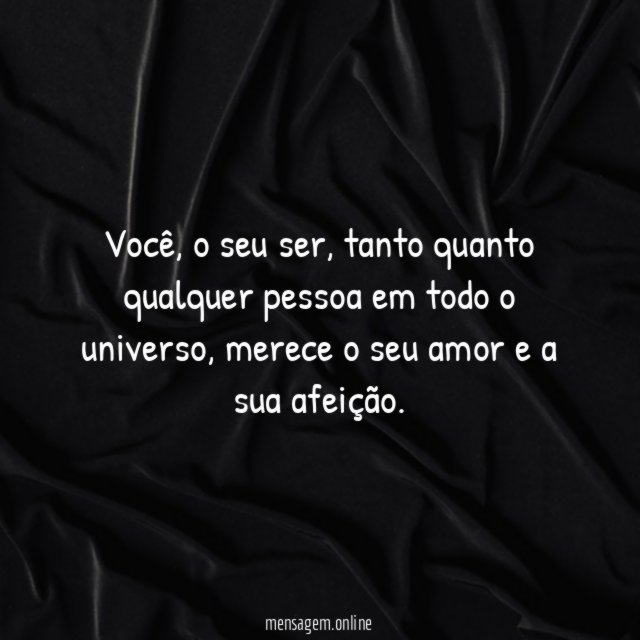 Paz com si mesmo