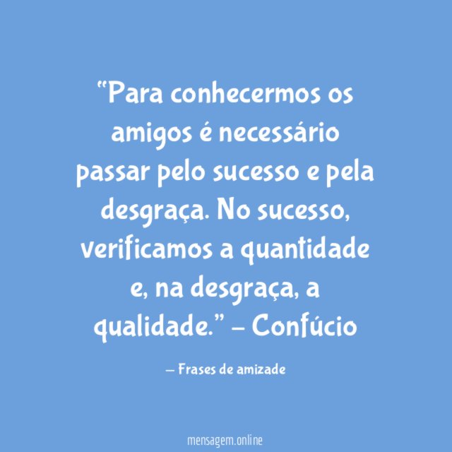 Sucesso e desgraça