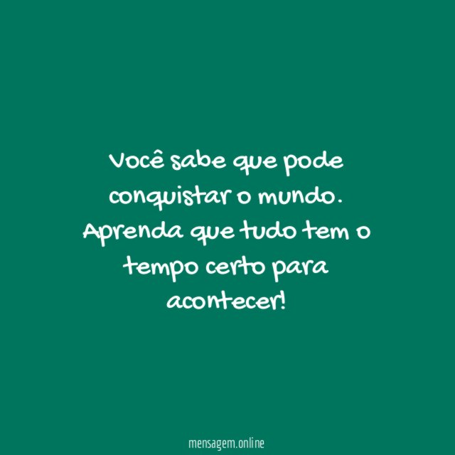 Conquiste o mundo