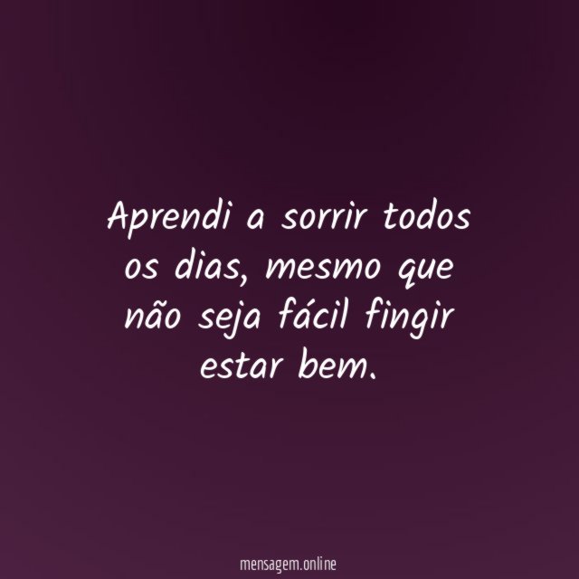 Sorriso no rosto