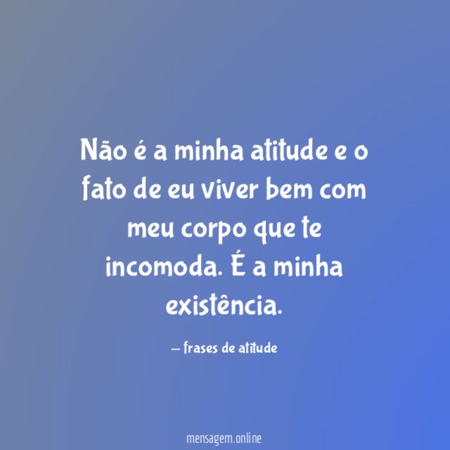 Quem sempre incomoda