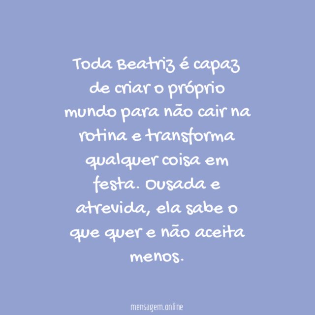 Ousada e atrevida