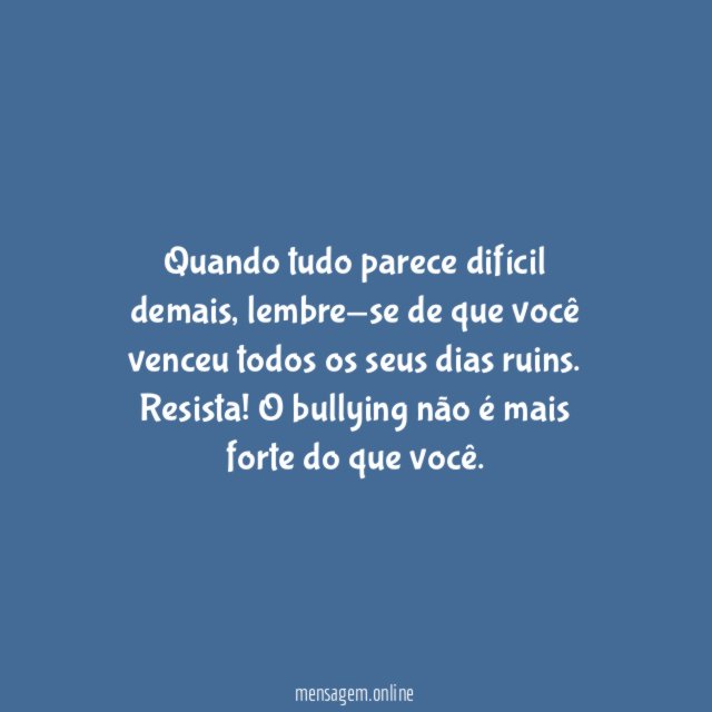Você é mais forte