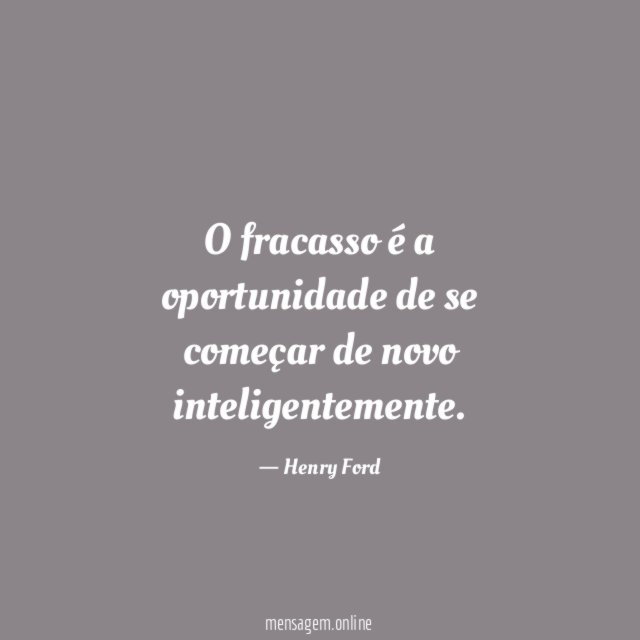 Começar de novo