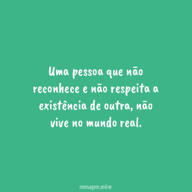 A realidade deve ser vista com empatia