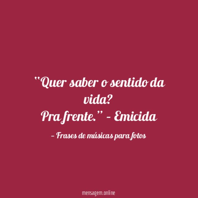 Para frente